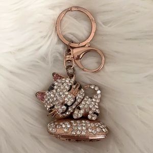 BRAND NEW cat keychain
